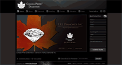 Desktop Screenshot of canadapridediamonds.com